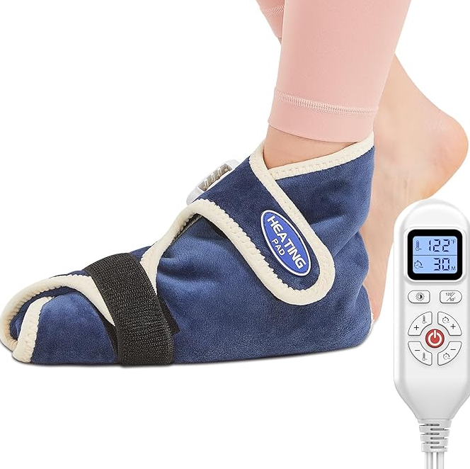 aoboco electric heated foot and ankle warmer review